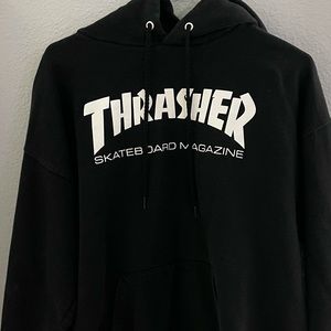black thrasher hoodie